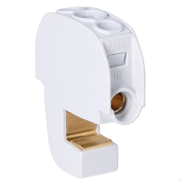 Isoleret skinneklemme SBB 16 86105 simblock, grå