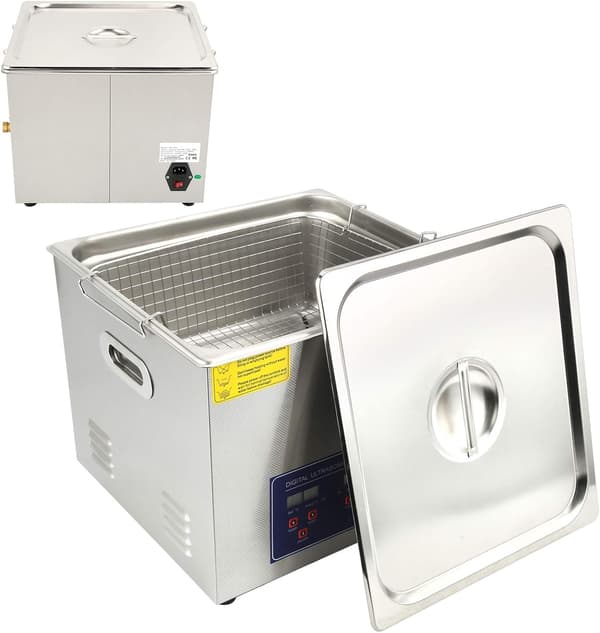 PS-60 15L ultraäänipesuri/kylpy + Surfasonic-neste 1L