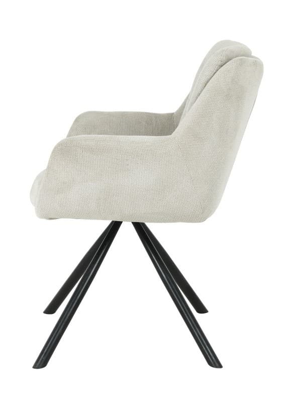 Moderne HELIX stol, beige