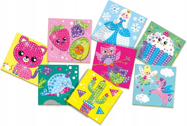 SES 14109 Kreativt Glitter Dekorationssæt