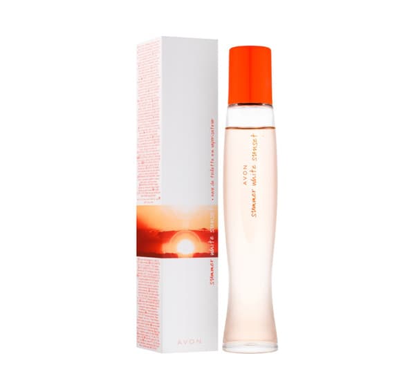 AVON SUMMER WHITE SUNSET EDT WC-vesi 50ml