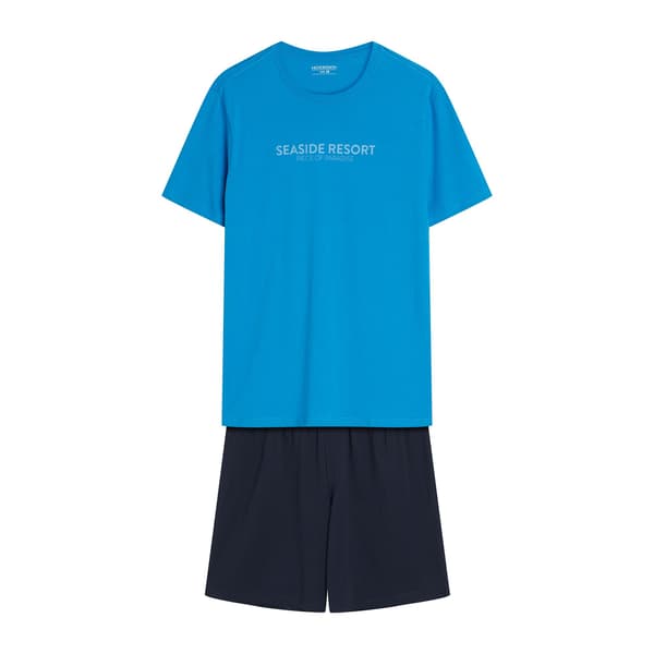 Bey Henderson Herrepyjamas | Blå, Marineblå M