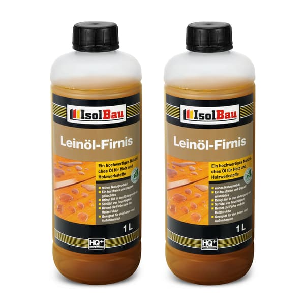 IsolBau Linfröolja Leinöl Firnis 2L