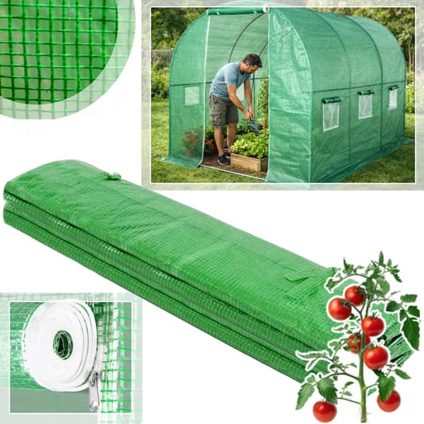 Tunnelfolie 3x2x2m GRÖNT SKYDD