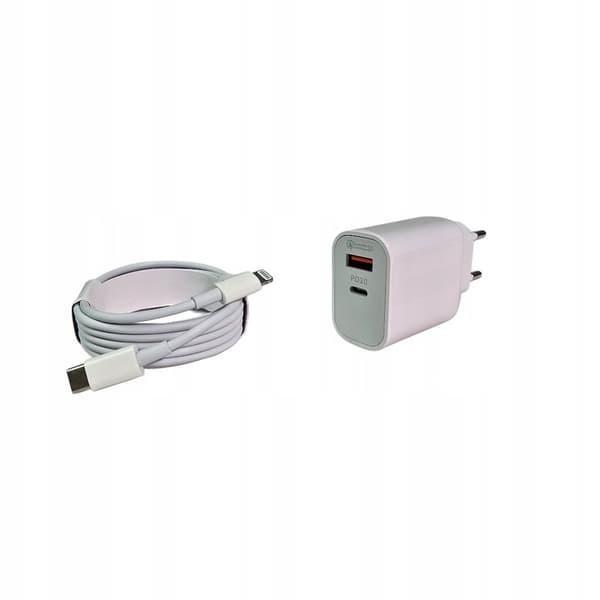 USB-laturi Applelle + 1,8 m kaapeli