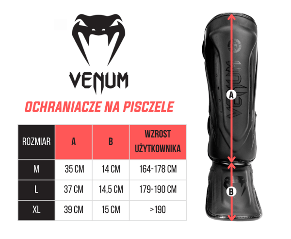 Venum Elite Säärisuojat Musta/Kulta M