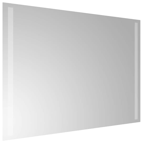vidaXL Badrumsspegel med LED, 70x50 cm