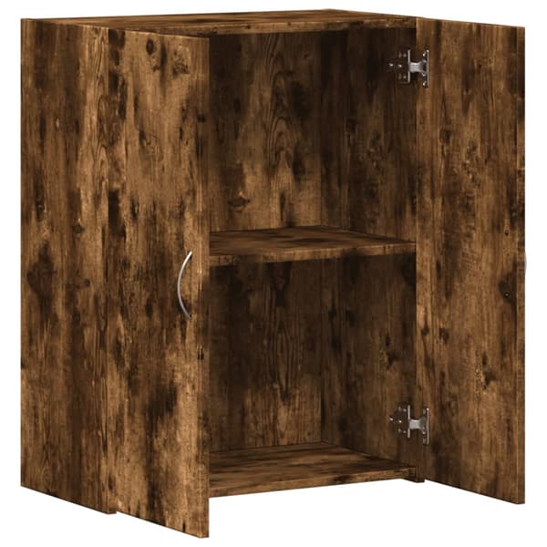 vidaXL arkivskab røget eg 60x32x77,5 cm
