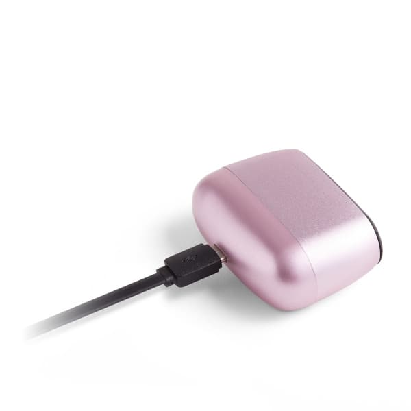 Lexon Minut mini väckarklocka ljusrosa