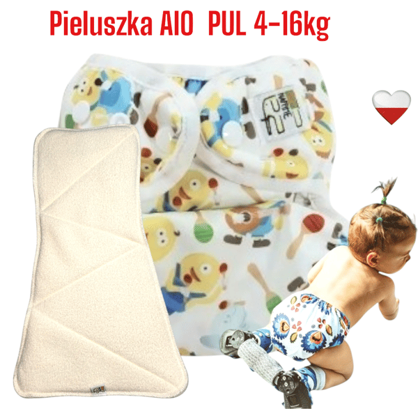 NappiMe AIO PUL Genanvendelig ble