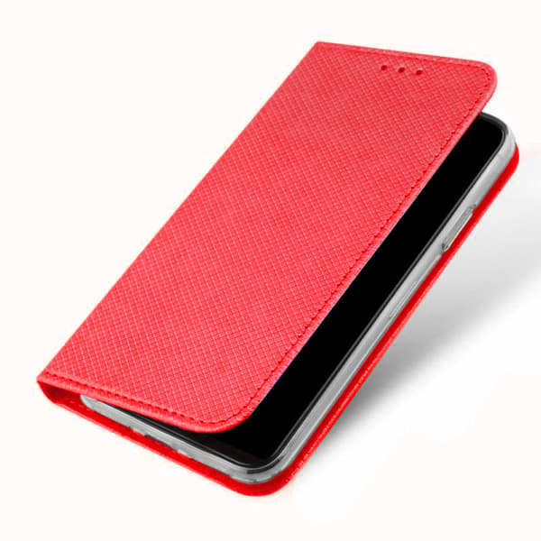 Smart Magnet-cover til Samsung Galaxy M53 5G, Rød