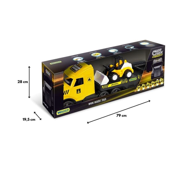 Magic Truck Technic Bärgningsbil med Bulldozer 36431