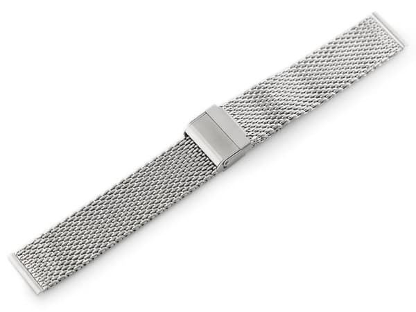 Armband 303S - mesh HQ - silver - 22mm