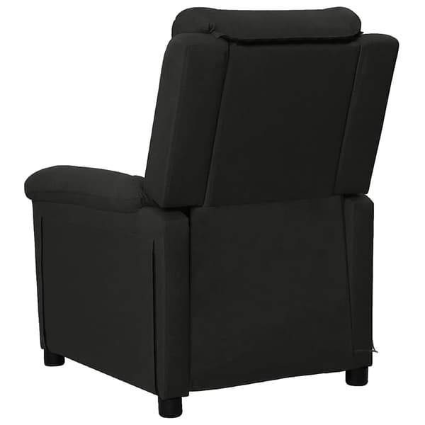 vidaXL massagestol, sort, stofbetræk
