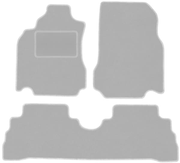 Grå bilmåtter til: Nissan Cube Z12 keicar (2008-2011)