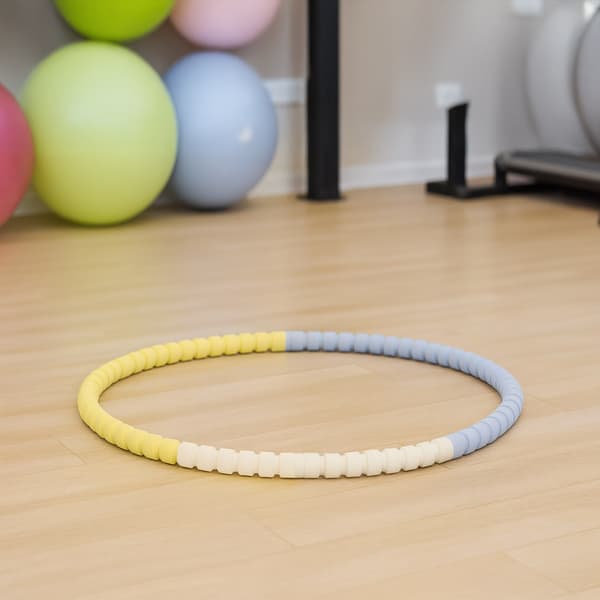 BC Hula Hoop til maveøvelser, foldbart slanke-massagehjul