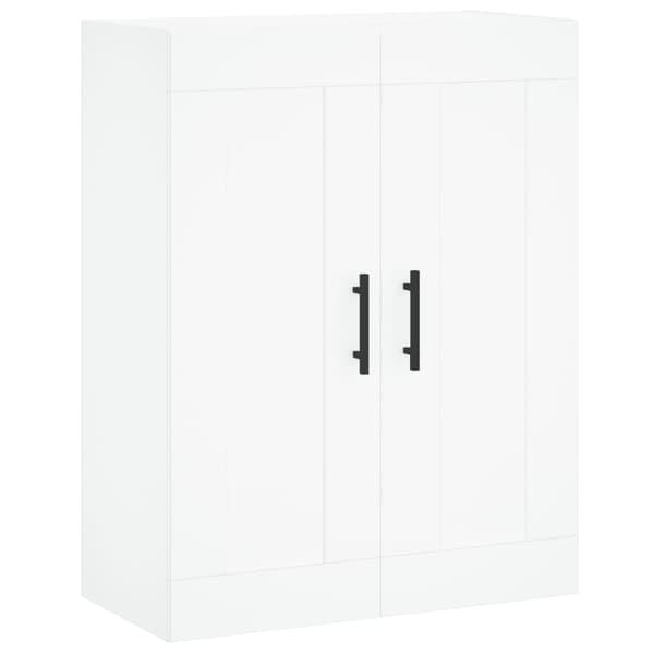 vidaXL Väggskåp vit 69,5x34x90 cm träbaserat material