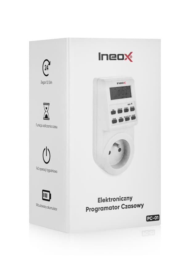 Ineox PC-01 - LCD-elektroninen ohjelmointilaite
