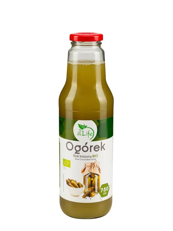Luomu suolakurkkumehu 750ml