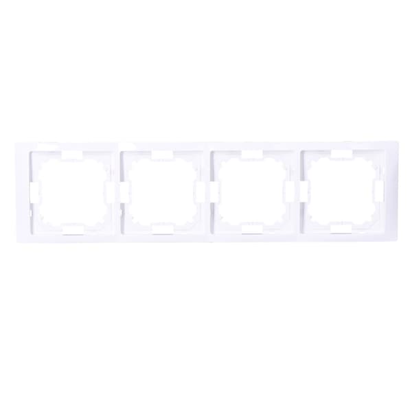 4-kanals ram - universell horisontell och vertikal, vit, basic neos