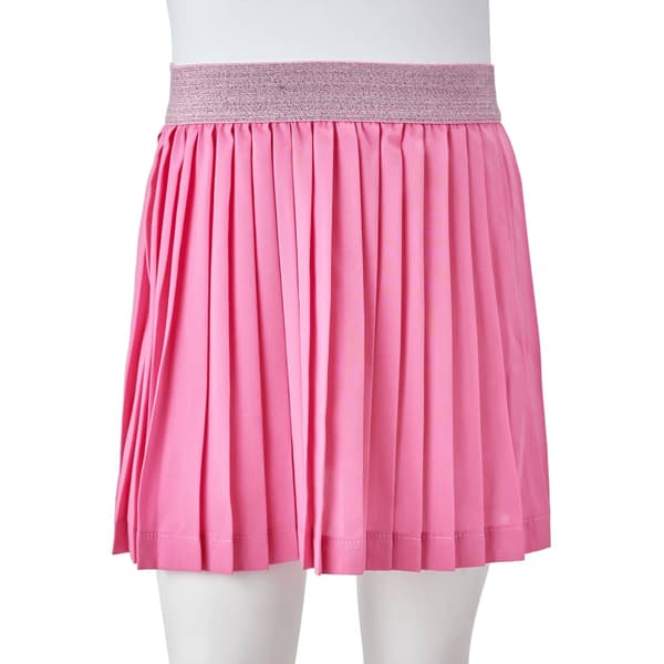 Plisserad barnkjol, rosa, 116