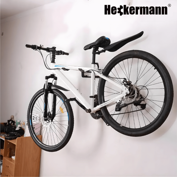 Heckermann JL020 seinälle kiinnitettävä pyöränpidike