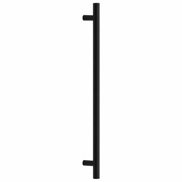 vidaXL skabsgreb, 5 stk., sort, 320 mm, rustfrit stål