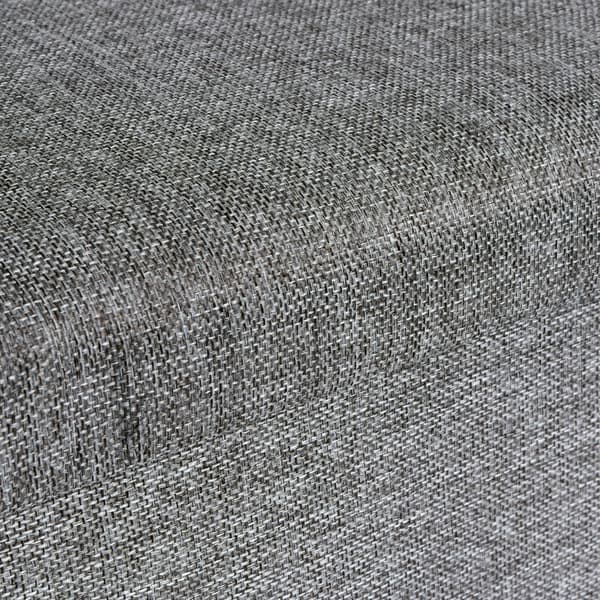 Hopfällbar tygpuff DIEGO grå storlek XL