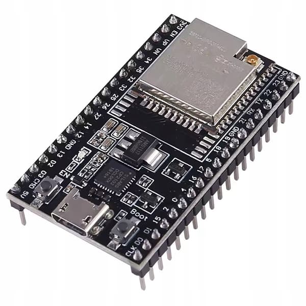 ESP-WROOM-32U DevKitC - ESP32-modul med WiFi + Bluetooth | 32 GPIO'er | Micro USB | U.FL-stik til antenne | 4MB Flash | Arduino IDE | IoT | NodeMCU