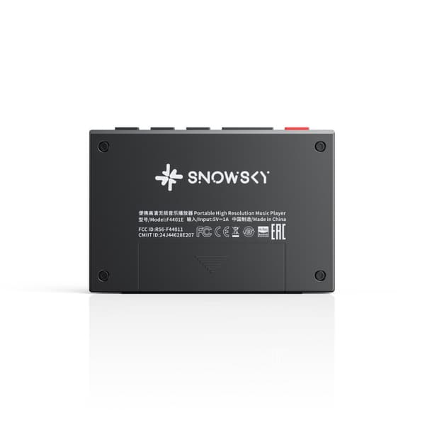 FiiO SNOWSKY ECHO MINI - SORT - Bærbar Hi-Res afspiller