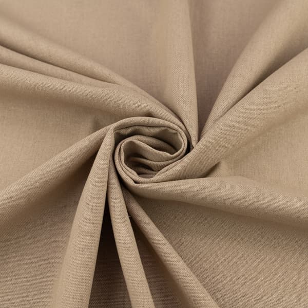 Linnematerial, beige färg