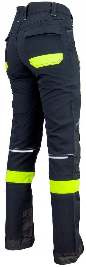 Urgent 719 elastiska reflekterande softshell arbetsbyxor 58