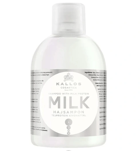 Kallos Maitoproteiinishampoo 1000 ml