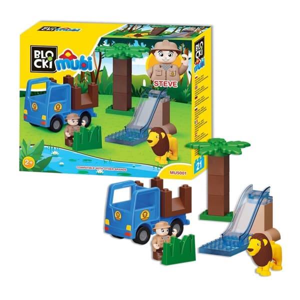 MUBI BLOCKS MU5001 Jungle Big Adventures 21 stk.