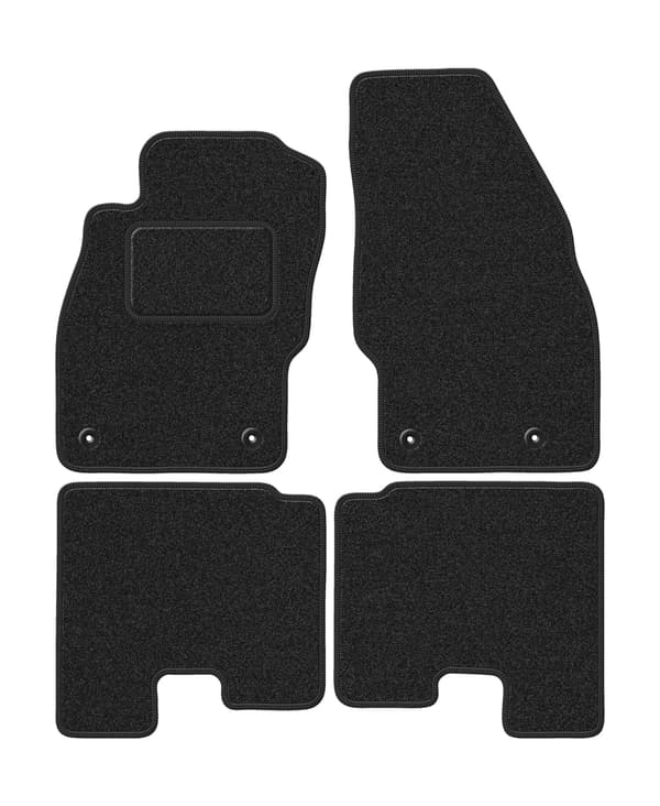 Velour måtter til: Opel Adam hatchback (2012-) anthra