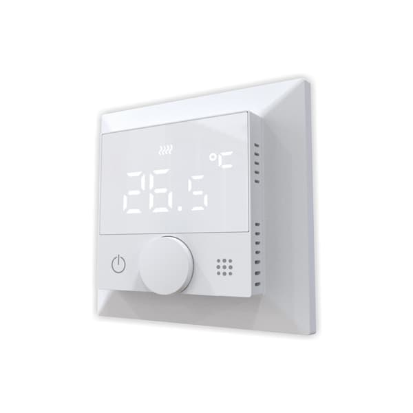 Zigbee TUYA 3A ECO2 rumtermostat til 55x55mm rammer
