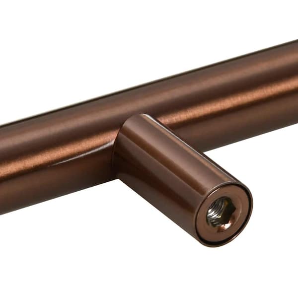 vidaXL skabsgreb, 5 stk., bronze, 224 mm, rustfrit stål