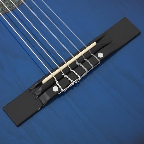 vidaXL Klassisk gitarr för nybörjare, 4/4, 39", Lindträ