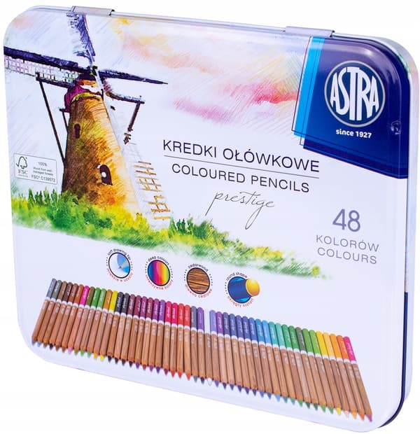 ASTRA PRESTIGE CEDAR TRÄKRITOR 48 FÄRGER 5128