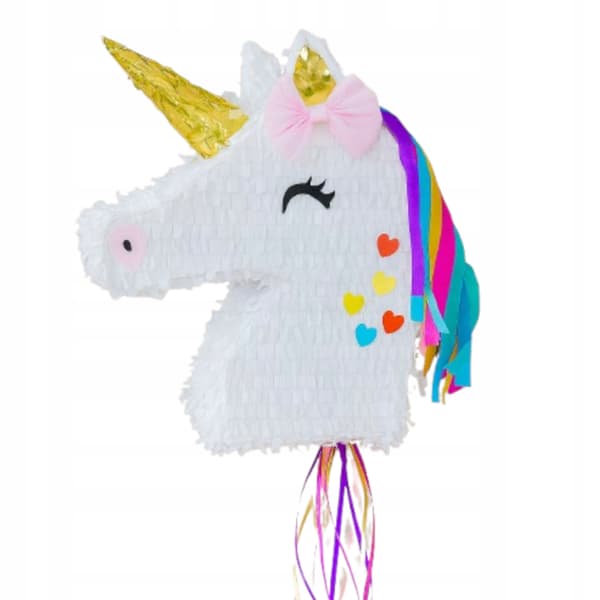 XXL Regnbue Enhjørning Magisk Piñata