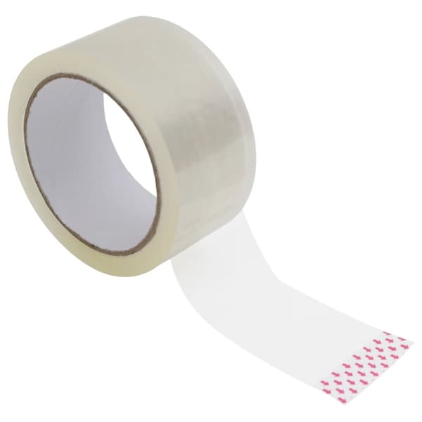 vidaXL Packtejp, 12 rullar, transparent, 48 mm x 66 m