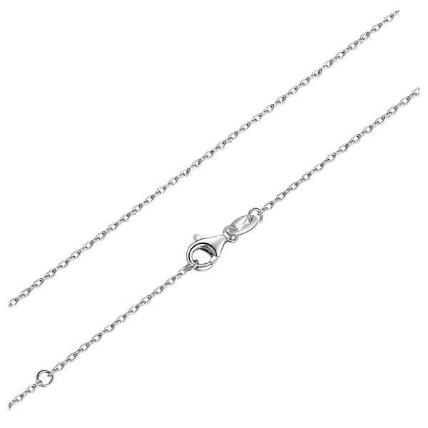 Silverkedja pr 925, ankiervävd, 45 cm, silver S925