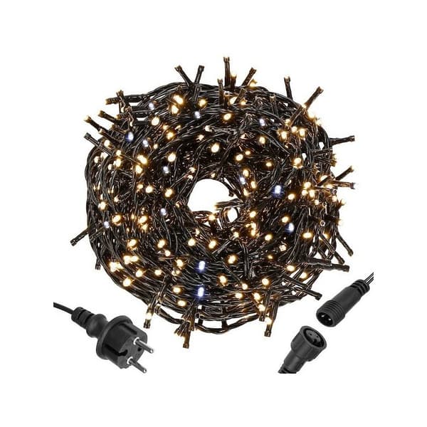 Lamplampa 100 LED VARMVIT, BLIXTVIT LAMP08CB