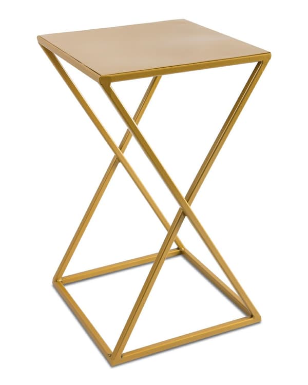 Stående blomsterstander 40 cm guld moderne