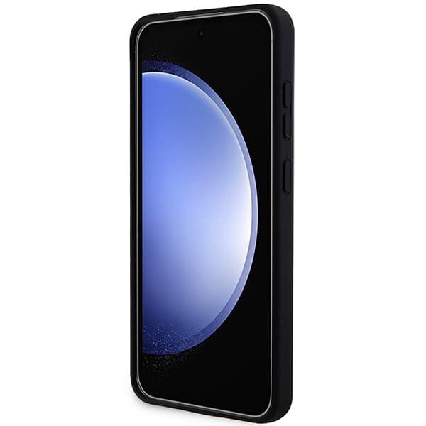Karl Lagerfeld Silikone Ikonik Etui til Galaxy S24+, Sort