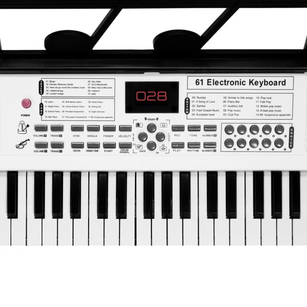 Keyboard MusicMate MM-01 Hvid
