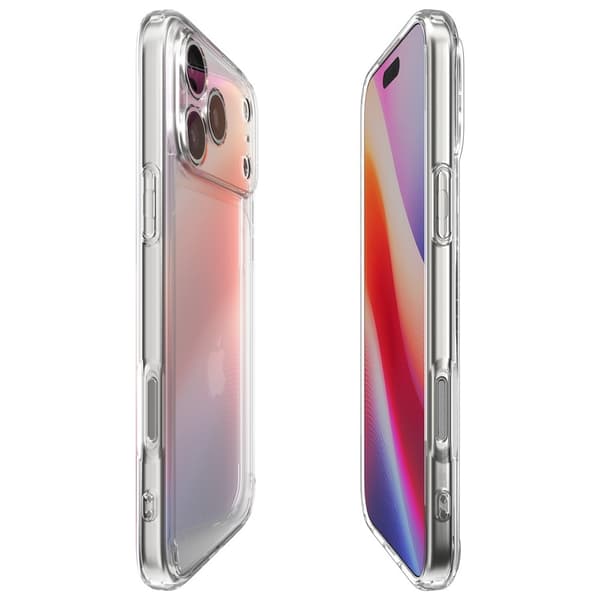 Spigen Ultra Hybrid -kotelo Apple iPhone 17 Pro Maxille, läpinäkyvä