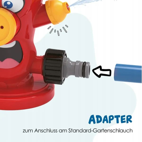 Barnspridare HYDRANT vattenspruta 13,5 x 9,5 x 22,5 cm