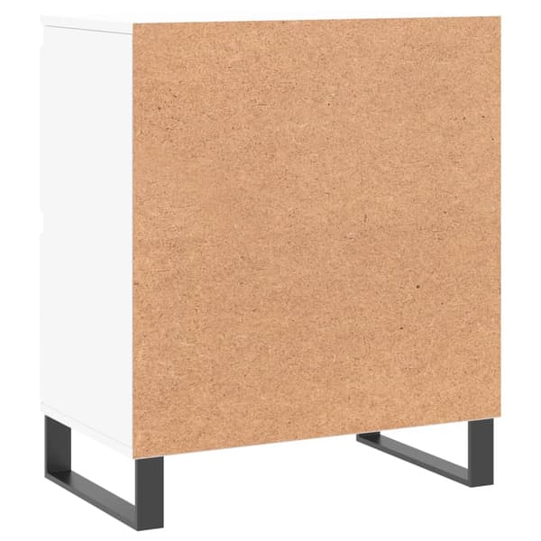 vidaXL Byrå, vit, 60x35x70 cm, träbaserat material