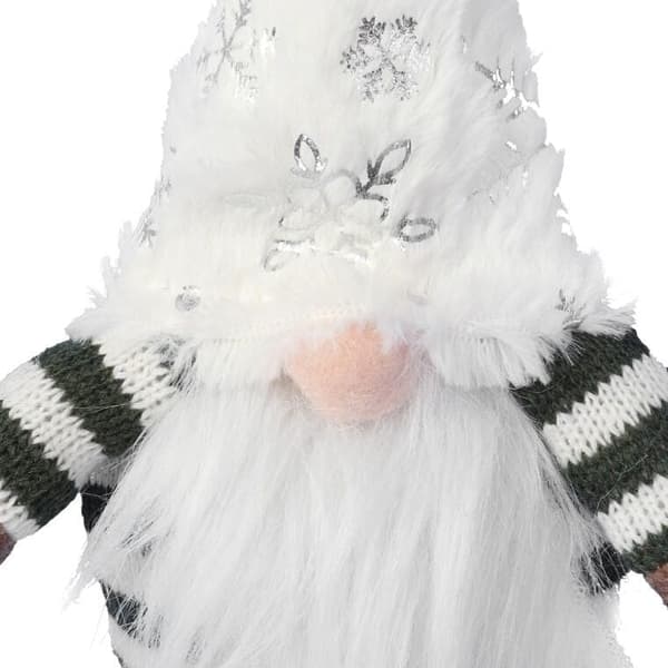 VIHREÄ JA VALKOINEN PARTAINEN LEOPARDI 20 CM